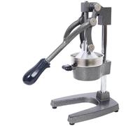 hand juicer squeezer Cast Iron Citrus Juicer, Extra-Large Commercial Grade Manual Hand Press, Heavy Duty Countertop Squeezer(Grey)
