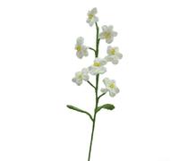 Hand-Knitted Artificial Wool Flower, 36 cm Tall Handmade Floral Decor for Wedding Venues, Hotels and Living Rooms - Simulation Flower, Bouquet Accent Piece(white)