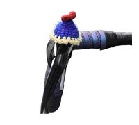 Hand Knitted Brake Levers Cover Caps Road Bike Brakes Levers Hat Childrens Bikes Decorative Small Cartoon Knitted Decorative Caps