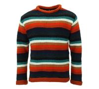 Hand Knitted Wool Jumper LoudElephant Sweater Warm Winter Wool Handmade Craft