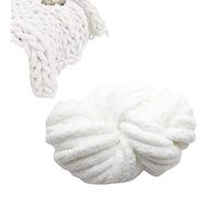 Hand Knitting Bulky Chenille Wool for Crochet & Arm Knitting, Soft Thick Chunky Yarn - Ultimate Wool for Cozy Blankets