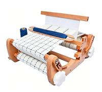 Hand-Knitting Weaving Machine Kit, Multi-Functional Desktop Tool with Comb and Bobbin for Beginners and Craft Artists, 60 Holes/10cm for Easy Weaving