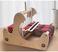 Hand Knitting Weaving Machine, Wood Loom Kit, 150mm Width, Tapestry Art, Tabletop Hand Painted Loom for Scarves, Tablecloths, Mats, Bags