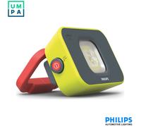 Philips LED Work Light Xperion 6000 Flood, Rechargeable LED floodlight with zoomable and dimmable Light, 1000lm, Motion Detection, Power Bank Function
