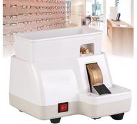 Hand Lens Edger - Eyeglasses Lens Polisher Machine with Detachable Sink and Adjustable Water Output for Spectacle Lens Edging