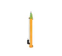 Hand Lift Monitoring Pole Custom Manual Telescopic Mechanical Winch Lifting Mast 3/4/5/6/7/8/9/10m(3M)