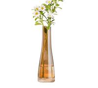Hand Made Blown Glass Bud Vase Single Stem Art Glass Vase Decorative Glass Bottle for Wedding Party Home Office Table Centerpiece Decor