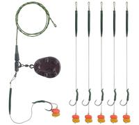 Hand Made Carp Fishing Rigs Terminal Tackle Rig Hair Chod Rig Helicopter Rig Carp Weights Carp Hooks Swivels Clip Setup Carp Boilie Bait Rigs Carp Fishing Equipment