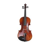 Hand-made Carved Maple Violin Flamed Customized Antique Violino 4/4 W/Full Accessories (Color : 4/4)