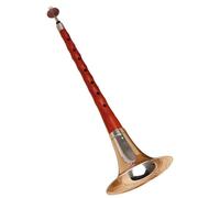 Hand-made Chinese Folk Wind Musical Instrument Rosewood Pole Suona G/D/F Key Suona Set (Color : Key of D)