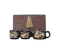 Hand-Made Dragon and Phoenix Color-Changing Purple Clay Teapot Teapot Zisha Tea Set Kettle Kung Fu Tea Pot Tea Lover‘s Gift