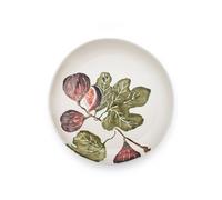 Hand Made Fig Round Shallow Dish 34cm BlissHome Multi One Size