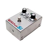 Hand-made Fuzz Pedal, classic fuzz distortion Guitar Pedal Legendary fuzz, True Bypass, DC 9V, Pedal for Electric Guitar Silver Gray