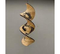 Hand Made Wind Twister Natural Tribal Black Dragon wind spinner Mobile 40cm Dragon Wind Twister