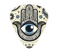 Hand-Magical-Eye-Amulet 12 Pack Guitar Picks With 3 Thicknesses And Storage Box, Abs Plectrums For Electric Bass Guitar Players