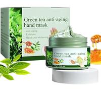 Hand Mask Green Tea Peel Off Hand Wax,Green TeaAnti-Wrinkle HandMask, Peel Off HandWax Mask,Green TeaMoisturizing HandMask, for All Skin Types (1pcs)
