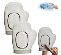 Hand Massager Airbag, Electric Hand Massager with Heat and Compression, 3 Massages Auto Timer Rechargeable Cordless Finger Massager for Arthritis, Carpal Tunnel Pain Relief in Wrist & Fingers (2 pcs)