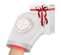 Hand Massager, Electric Hand Massager 360° Airbag with Heat and Compression, Rechargeable Cordless Hand Wrist Massage for Arthritis and Carpal Tunnel, 3 Massages, 4 Temperatures, 5 Levels