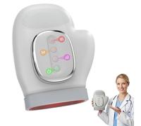 Hand Massager for Arthritis & Carpal Tunnel Relief - Electric Hand Massager with Heat, Compression, 3 Modes, 5 Levels & Auto Timer, Rechargeable Hand Therapy for Pain Relief