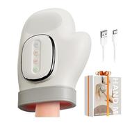 Hand Massager for Arthritis, Hand Massager with 15-Minute Timer, 3 Modes & 4 Temp Settings & 5 Intensity Levels, Rechargeable Heated HandMassager Finger Glove, for Carpal Tunnel & Finger Pain Relief