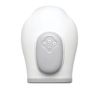 Hand Massager for Arthritis with Heat and Compression, Electric Airbag Massage for Hands Wrist Fingers Pain Relief 3 Modes 5 Intensity Levels Rechargeable Cordless (Light Gray)