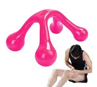 Hand Massager - Portable Handicraft Massager | Color Shaped Health Device for Back Relief | Handy for Women & Men | Compact for Travel, Office & Home