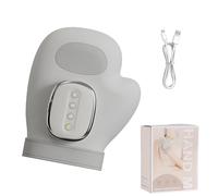 Hand Massager, Rechargeable Wrist Massage Machine, Portable Hand Massager Air-Bag, 3 Modes, 5 Intensity, 15 Minute Auto Timer, Heated Wrist & Finger Massage for Arthritis Pain Relief, Gifts for Mum