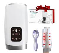 Hand Massager with Heat and Compression, Electric Hand Massager, Wireless Hand Massagers, 3 Levels Adjustable, Heated Wrist Finger Massage, Gift for Women Men, Relax for Home Office
