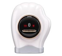 Hand Massager with Heat & Compression Therapy, Electric Hand Massage Glove for Arthritis, Carpal Tunnel - Air Pressure & Shiatsu Kneading - 5 Intensity Levels & USB Rechargeable (B)