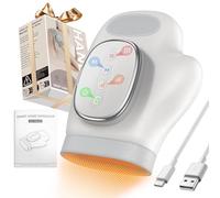 Hand Massager with Heat Compression Therapy Pain Relief Glove Cordless Finger Massager