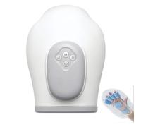 Hand Massager,Wrist Massage Machine,Electric Hand Massagers with Heat and Compression,3 Modes,4 Temp Settings,5 Intensity Levels,Rechargeable Cordless Design,Portable Hand Massager Air-Bag (Gray)