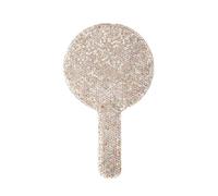 Hand Mirrour Sparkling Rhinestones Cosmetic Mirrour Vanity Mirrour Portable Makeup Mirrour Handheld Plain Mirrour Gifts
