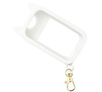 Hand Mist Case - Cute Ears Silicone Backpack Bag Accessory,Travel Size Holder Case with Keychain - for Women Outdoor Travel Trip Car Beach Park Workplace School Mall Public