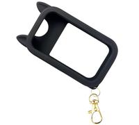 Hand Mist Case - Cute Ears Silicone Backpack Decoration | Travel Size Holder Case with Keychain,for Women Men Outdoor Travel Trip Car Beach Park Workplace School Mall Backpack