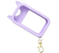 Hand Mist Spray Case - Cute Ears Silicone Bag Accessory | Protective Case with Keychain - for Women Men Outdoor Travel Trip Car Beach Park Workplace School Mall Backpack