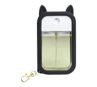 Hand Mist Spray Case - Sleek Silicone Holder With Keyring | Travel-Friendly Protective Cover For 30 ML Hand Mists Bottle, Bag Clip Accessory, Stylish Everyday Carry, Durable Charm For Purse Or Lanyard