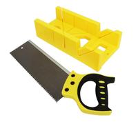 Hand Mitre Saw Woodworking Oblique Guide Tool with Saw Clamping Storage Box for Angle Cutting and Sawing
