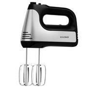 Innoteck Kitchen Pro Hand Mixer - 6 Speeds with Turbo Button - Anti-Splash 400W Electric Hand Whisk - 4 Stainless Steel Attachments - Electric Whisk for Easy Whipping Dough, Cream, Eggs - Food Mixer