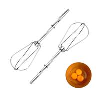 Hand Mixer Attachments - 2 Pieces Stainless Steel Wireless Whisk, Hand Mixer, Compatible with 4KHM512TCB0 | 4KHM5DHWH5 4KHM3WH5 for Baking in the Kitchen at Home