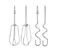 Hand Mixer Attachments,Compatible for Cuisinart, Stainless Steel Hand Mixer Beaters Mixer Attachments(4pcs)