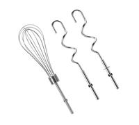Hand Mixer Beaters Blender with 2 Dough Hooks, Stainless Steel Hand Mixer Whisk Attachment Replacement Egg Beaters for Kitchen Accessories
