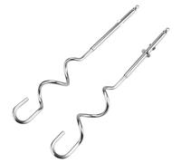 Hand Mixer Dough Hooks Replacement for Cuisinart - CHM Series Hand Mixer Parts,HM-50 HM-70 CHM-3 CHM-7PK Hand Mixers Dough Hook Stainless Steel Attachment,2 Pack