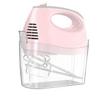 Hand Mixer Electric 5-Speed Stand Mixer with Stainless Steel Beaters for Baking and Cooking, Compact Design for Home Use, Ideal for Eggs, Cream, and Muffins
