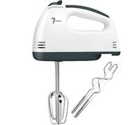 Hand Mixer Electric, 7 Speeds Handheld Mixer with Egg Separator, Portable Kitchen Hand Mixer with 2 Beaters & 2 Dough Hooks, Kitchen Blender Stainless Steel Egg Whisk for Baking Mixing Cookies