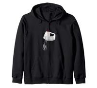 Hand Mixer Kitchen Appliance Zip Hoodie