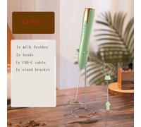Hand Mixer Milk Frother for Coffee Matcha Handheld Foam Maker Electric Whisk Dri
