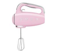 Hand Mixer with a Power of 250 W from Smeg HMF01PKEU - Pastel Pink