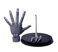 Hand Model 1:1 Articulated Flexible Left Mannequin Hand 14 Inch PVC Poseable Mannequin for Artists, Painting, Displaying, Desk Decor