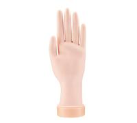 Hand Model Practice 1PC Nail Art Practice Kit Nail Trainning Hand Nail Display Manicure Supply Professional Mannequin Hand For Nail Manicure(Left Hand)