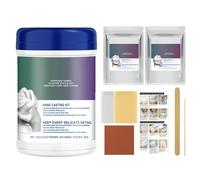 Hand Modeling Powder Kit, Creative Alginate Molding Powder, Moulding Powder for Hand Casting, Powder for Hand Casting Couples, Skin Friendly Molding Powder